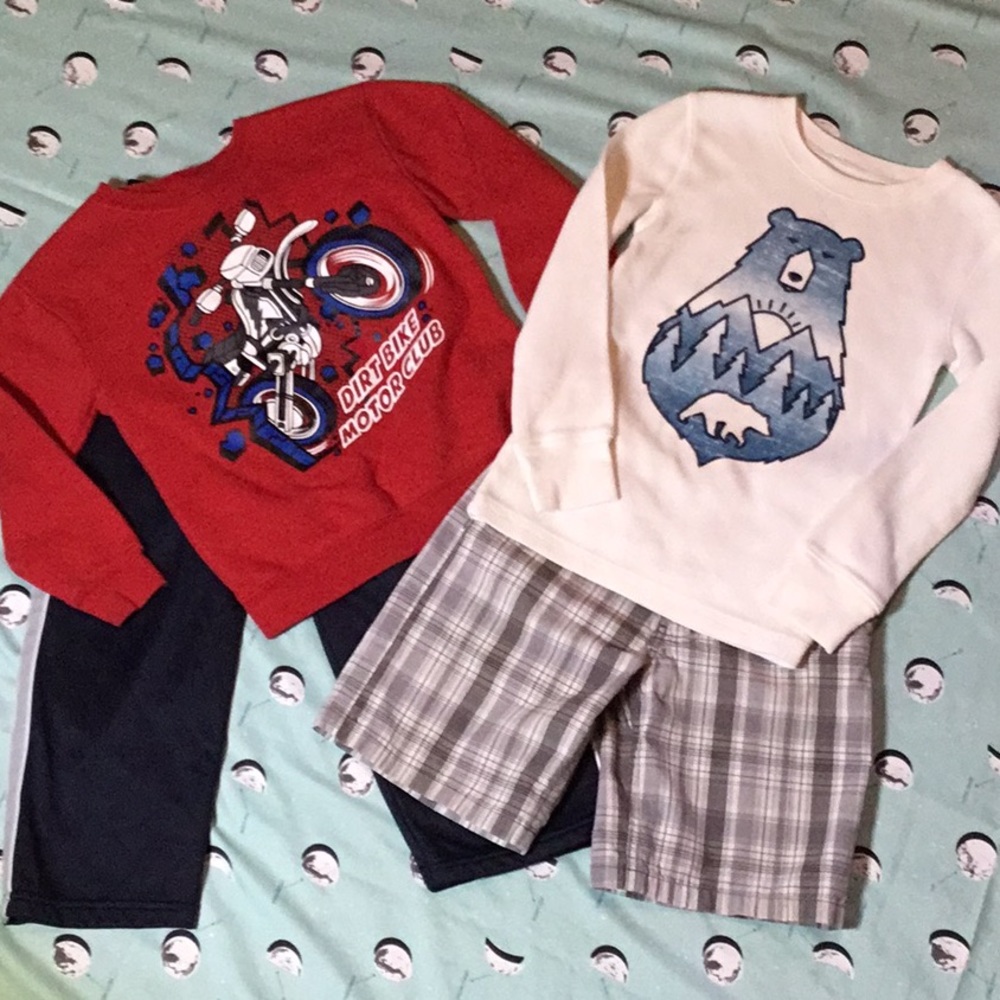 Outdoor Adventure set Sz 5 w/HURLEY Shorts